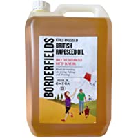 Borderfields Aceite de colza prensado en frío británico- 5 litros